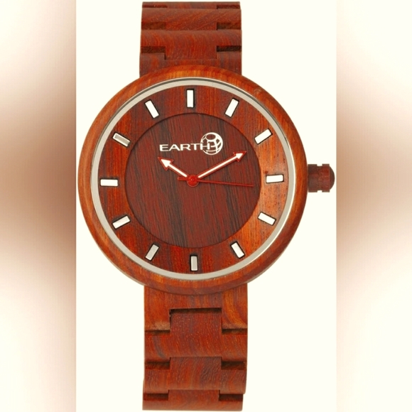 NWT Earth Wood Watches Watch Red main image 9